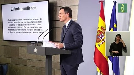 España prorroga el confinamiento ante pandemia de coronavirus