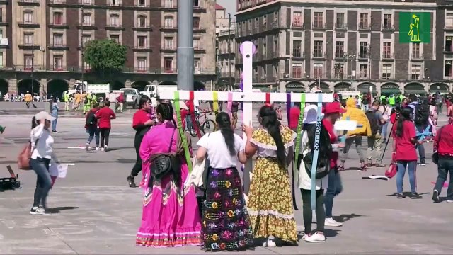 Histórico paro de mujeres para denunciar feminicidios en México