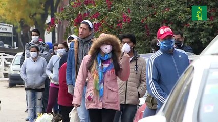 Los vecinos de La Villa 21-24 trabajan como una gran familia ante la adversidad