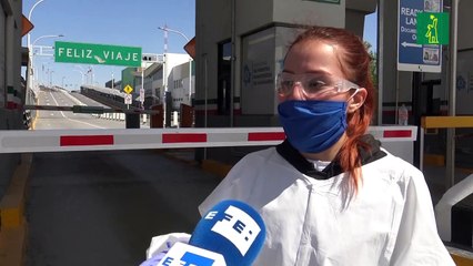 Punto fronterizo entre México y EE.UU. , en estricto control por coronavirus