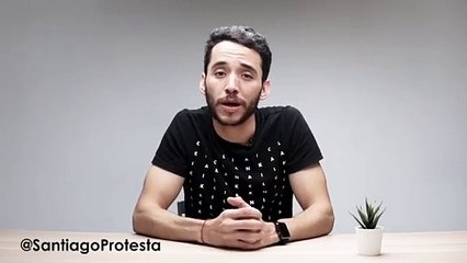 Grupo de jóvenes de Santiago aclara la razón por la que protesta