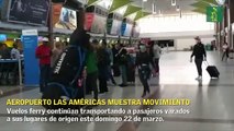 Aeropuerto Las Américas sigue atendiendo vuelos ferry