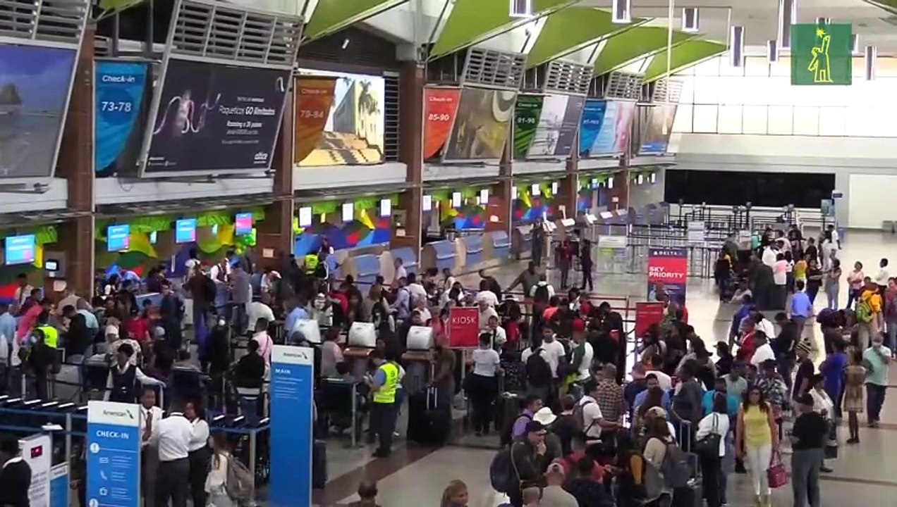 Por el efecto coronavirus los aeropuertos dominicanos se encuentran vacíos