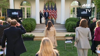 Trump amenaza con suspender el Congreso, cree que probablemente EEUU pasó pico de contagios