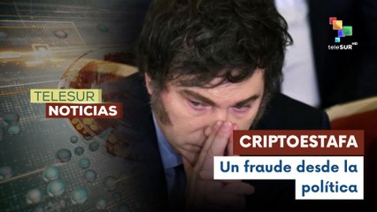 Milei protagoniza escándalo global con la estafa de criptomonedas