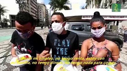 El hambre golpea millones de hogares en Brasil por el coronavirus