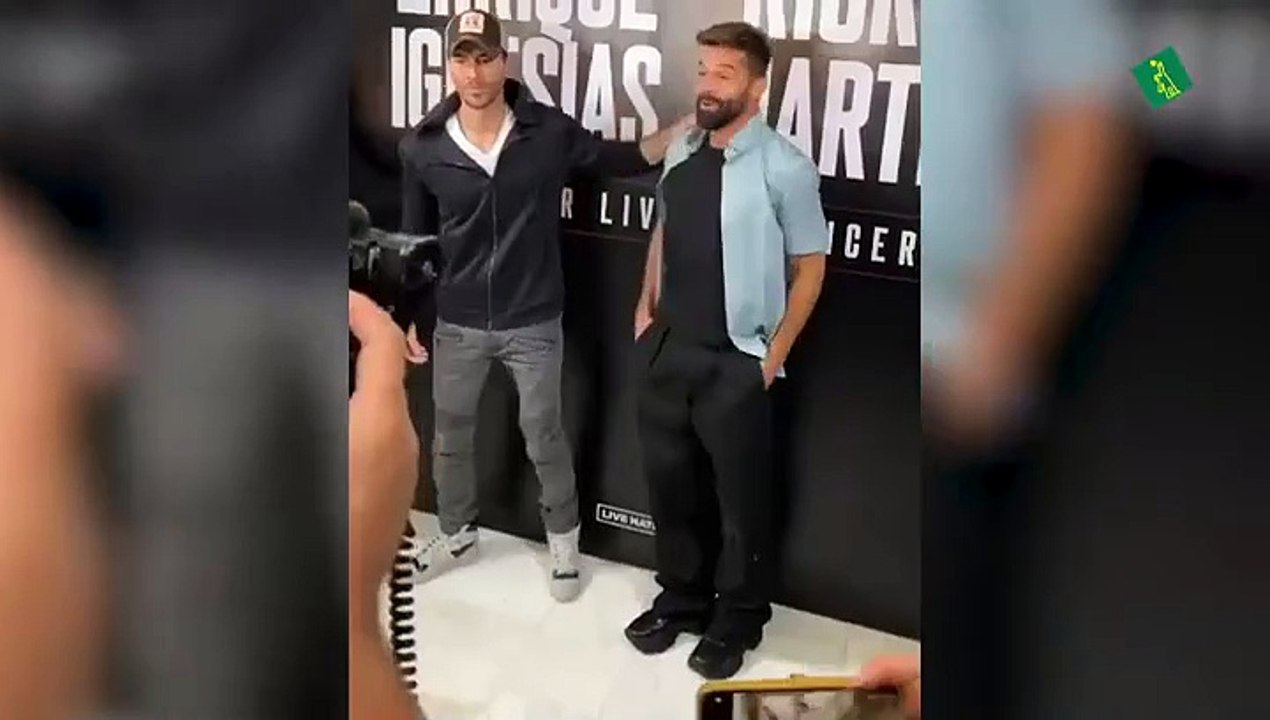 Enrique Iglesias y Ricky Martin juntos en nueva gira