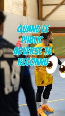 Quand un supporter adverse m’a reconnu et a voulu me faire 👀😂 #SansRancune #Handball #HandballMoment #HandballPlayer