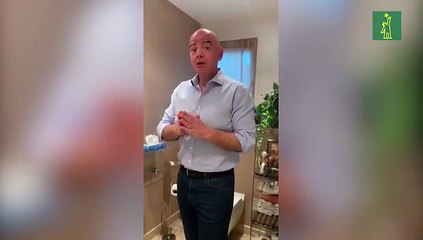 Gianni Infantino se une al Safe Hands Challenge