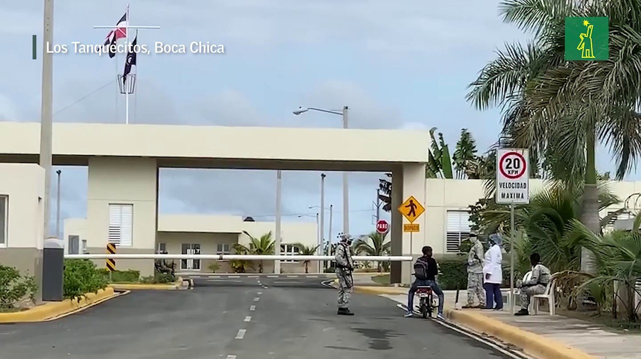 Denuncian condiciones de insalubridad para los confinados en Boca Chica
