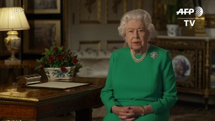 Isabel II apela a la resiliencia de los británicos frente a la pandemia