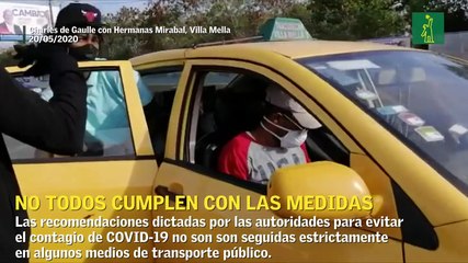 Conchos aumentan el pasaje y cumplen con las medidas a medias