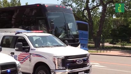 Conductores de autobuses de Washington protestan para pedir ayudas