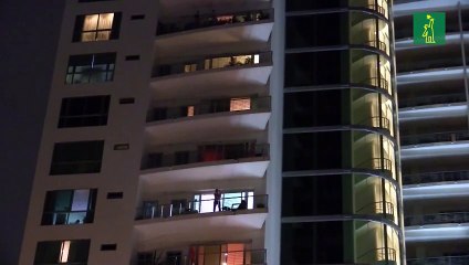 Salvadoreños se manifiestan con cacerolas ante inconformidad por el manejo del coronavirus en el país