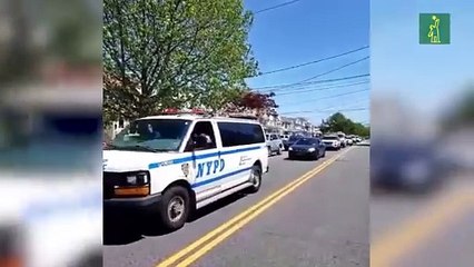 El Departamento de Policía de la Ciudad de Nueva York le desea un feliz cumpleaños a un niño de 10 años