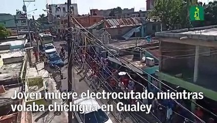 Joven muere electrocutado mientras volaba chichigua en Gualey