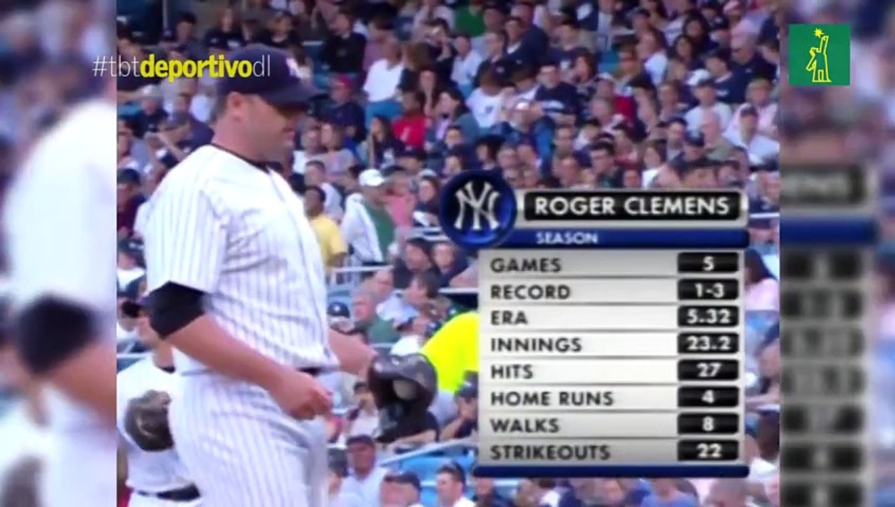 #TBT: Roger Clemens llegó a 350 triunfos de por vida