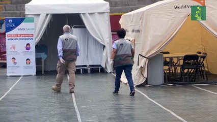 La bicentenaria plaza de toros de Lima se convierte en albergue por coronavirus