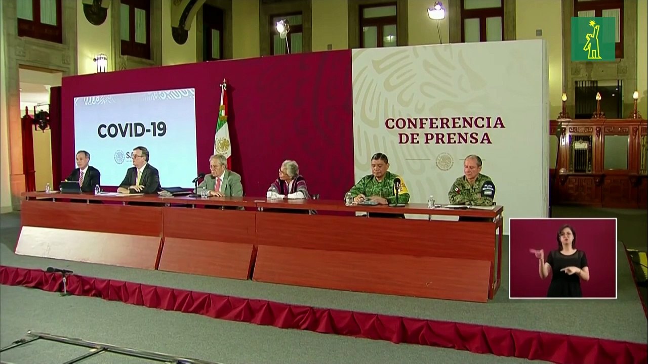 Gobierno de México declara emergencia sanitaria por epidemia de COVID-19