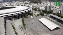 Mítico estadio Maracaná se convierte en hospital de campaña