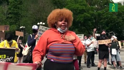 Nueva York se suma a las protestas por el asesinato a George Floyd
