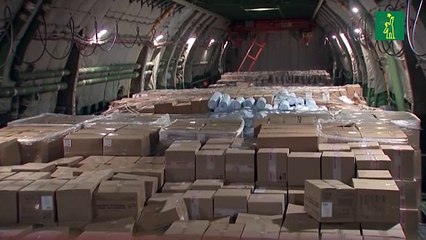 Rusia envía un avión con ayuda humanitaria a EEUU por coronavirus