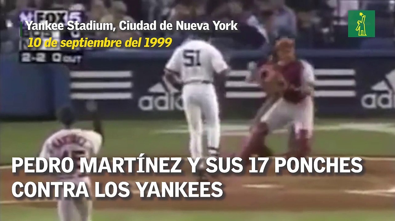 Pedro Martínez y sus 17 ponches contra los Yankees