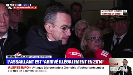 Attaque "terroriste" à Mulhouse: "Je suis partisan d'opposer un rapport de force" avec l'Algérie, déclare Bruno Retailleau