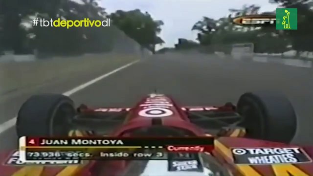 #TBT: Juan Pablo Montoya se corona campeón de la Indycar