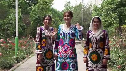 This country has the most beautiful women! Solo travel Tajikistan 🇹🇯