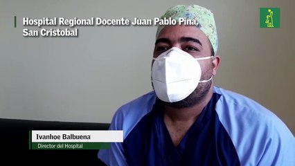 Hospital Regional Docente Juan Pablo Pina responde con éxito a la demanda de pacientes por COVID-19