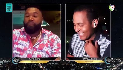 David Ortiz Y Tony Dandrades Desde La Terraza De Me Gusta De Noche
