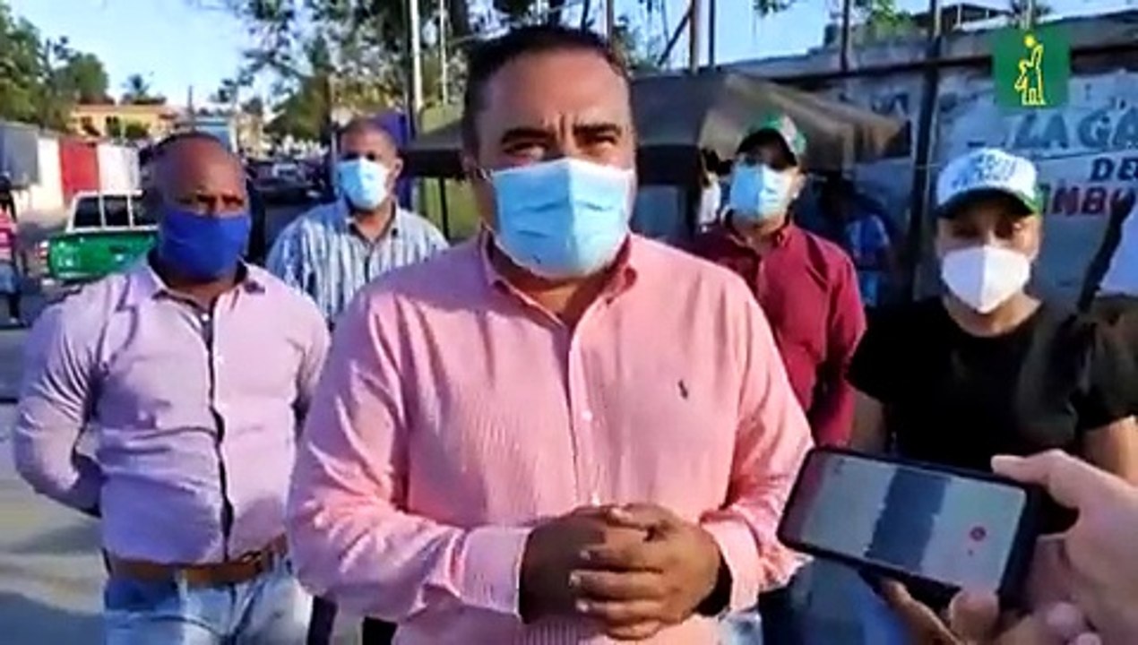 Candidato a diputado de la FP en SDN denuncia que oficialismo le tumba sus vallas