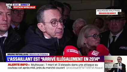 Attaque "terroriste" à Mulhouse, renvoi de sans-papiers algériens: Bruno Retailleau s'exprime