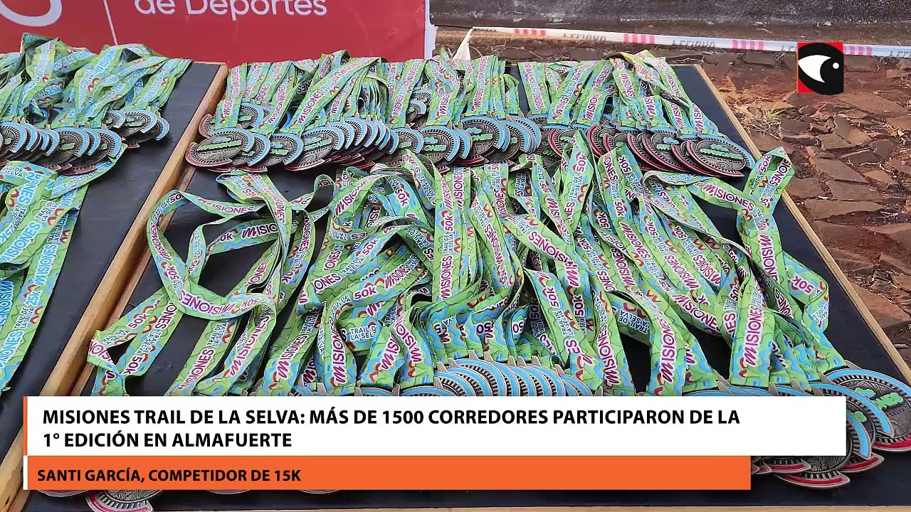 Misiones Trail de la Selva Más de 1500 corredores participaron de la 1° edición en Almafuerte