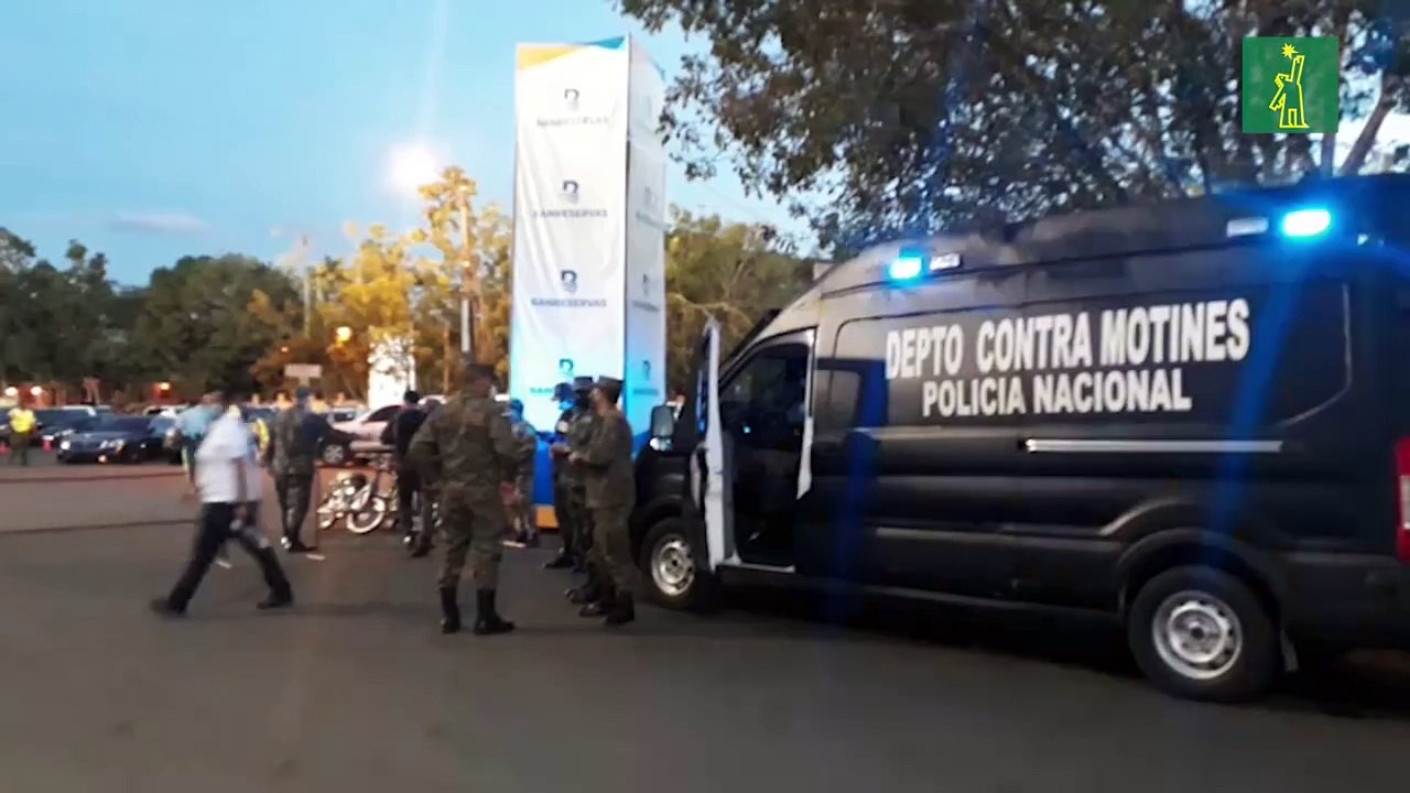 Control de acceso al estadio Julián Javier para la gran final de la temporada 2020 \2021