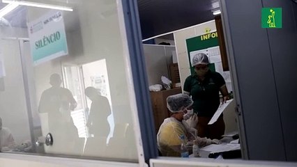Servicios funerarios se multiplican en Manaos por COVID-19