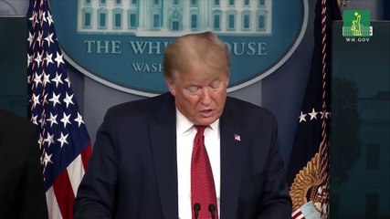 Trump convencido que EE.UU. tendrá vacuna del coronavirus para finales de año