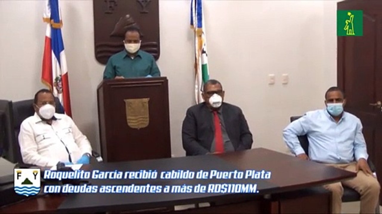 Alcalde de Puerto Plata dice recibió una deuda de 110 millones