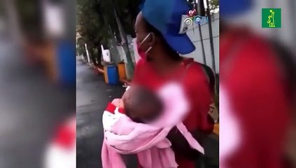 Joven encuentra una bebé abandonada que de inmediato fue lleva al CONANI