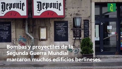Las marcas de la Segunda Guerra Mundial en Berlín