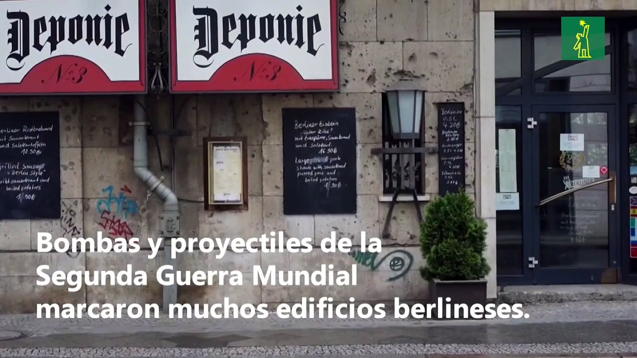 Las marcas de la Segunda Guerra Mundial en Berlín