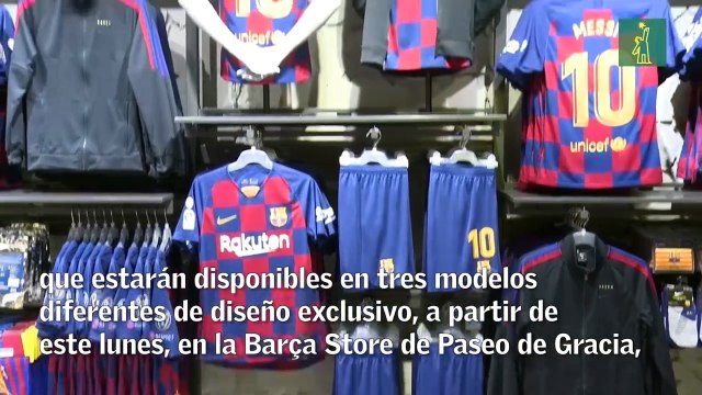El Barça presenta sus propias mascarillas protectoras para la COVID