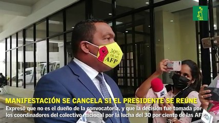 Botello afirma manifestación del 27 de febrero se cancela solo si el presidente se reúne con los trabajadores.