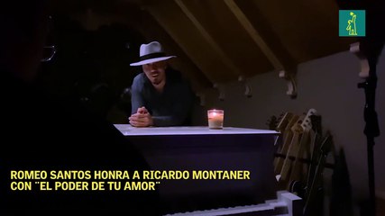 Romeo Santos honra a Ricardo Montaner con "El poder de tu amor"
