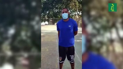 Baloncestista Leandro Cabrera  ratifica su apoyo al candidato presidencial Gonzalo Castillo