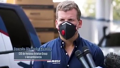 Publicidad: Helidosa y Aeroambulancias completaron donación de test para el COVID-19