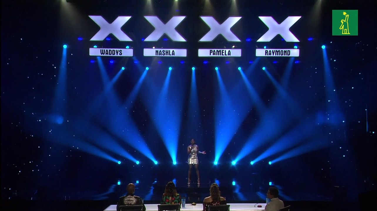 Raquel Rojas contó con el favor del público de Dominicana's Got Talent