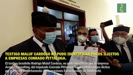 Testigo Maluf Cardoso No Pudo Identificar Pagos Ilícitos A Empresas De Conrado Pittaluga.