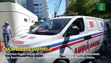 Trasladan a Francisco Pagán a centro de salud tras sufrir un ACV